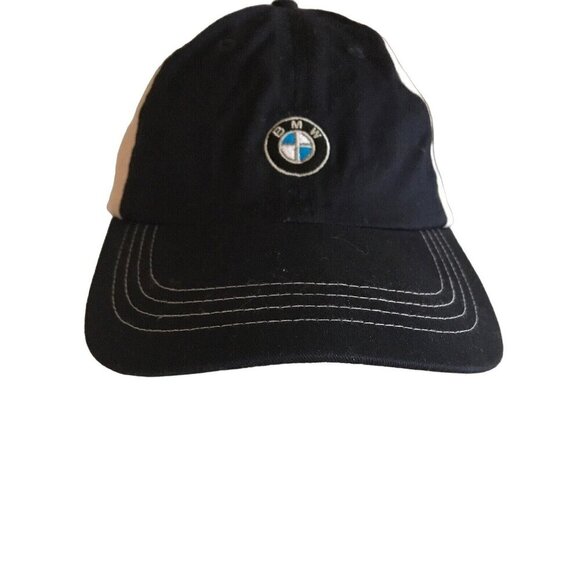 Blue White BMW Hat Cap Olympic Rings USA - Picture 1 of 5